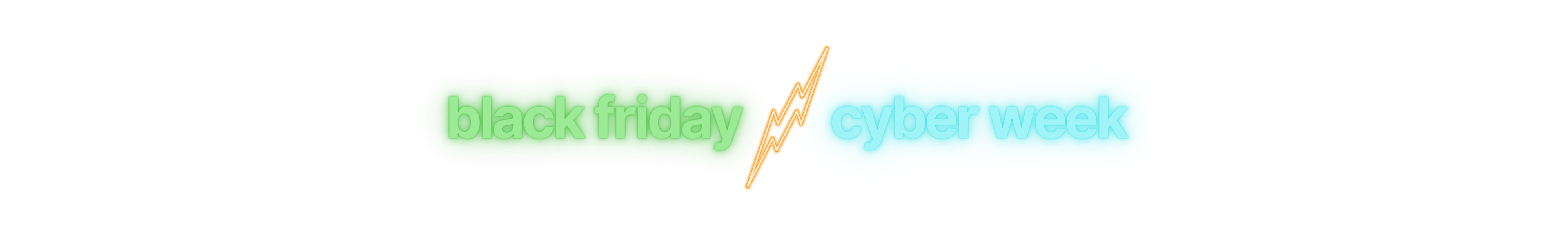 Black Friday / Cyber Week Banner