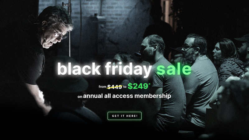 Black Friday Sale Filmmakers Academy 2023