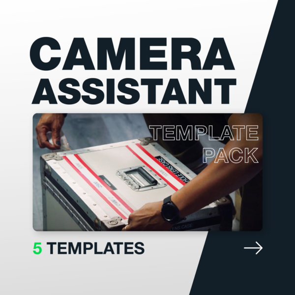 Camera Assistant Template Pack