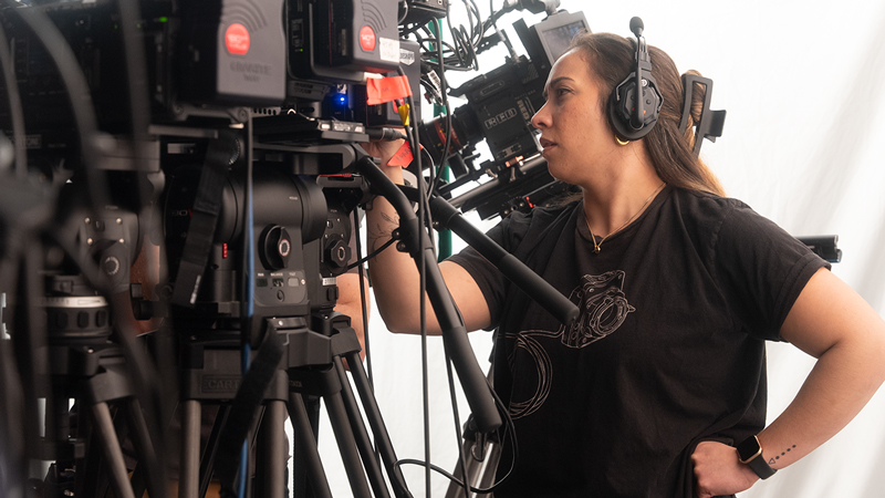 Cinematographer Katie Eleneke at Sony BURANO demo