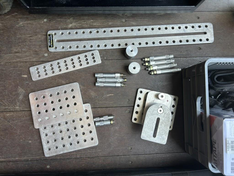 A few components that have been pulled out for a rig