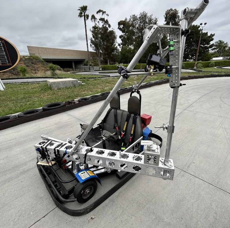 Car Camera Rig on vehicle