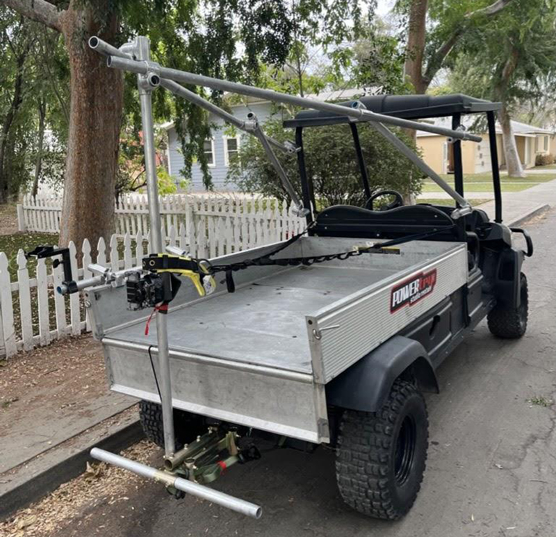 Car Camera Rig on vehicle