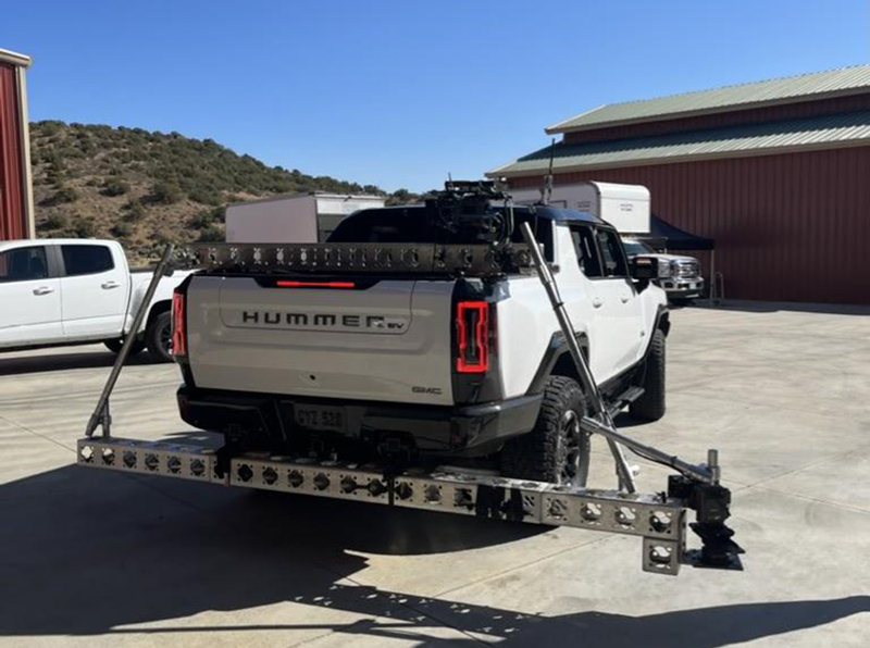 Car Camera Rig on truck
