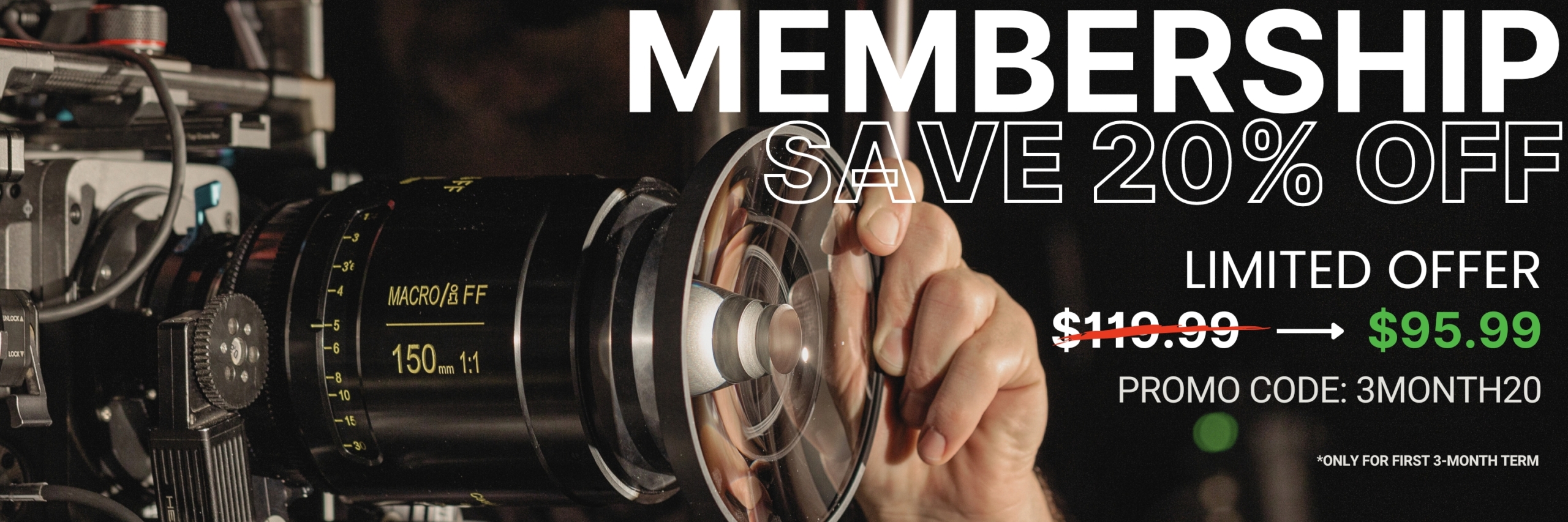 3-Month Membership FA Promotion, Summer 2024 Graphic