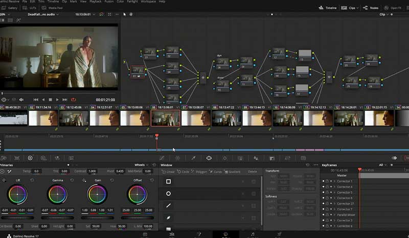 Efficiency in the Color Suite in Davinci Resolve