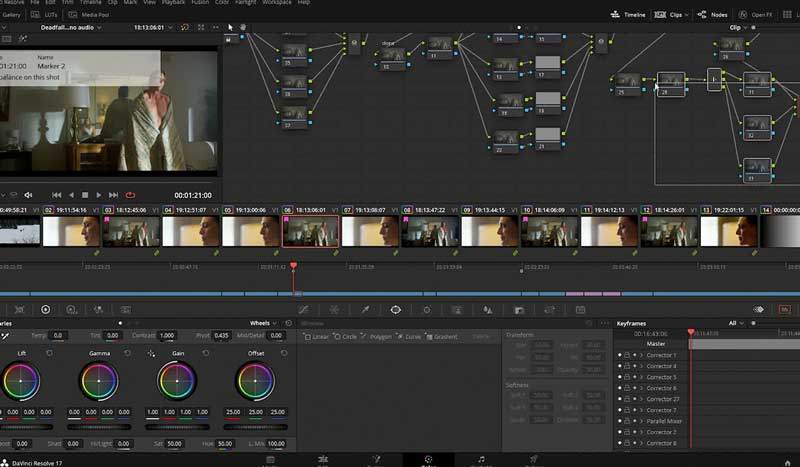 Compound Node Color Grading and Correction