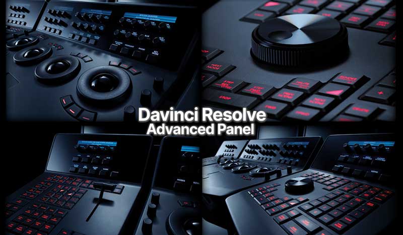 Davinci Resolve Advanced Panel - Color Grading Advanced