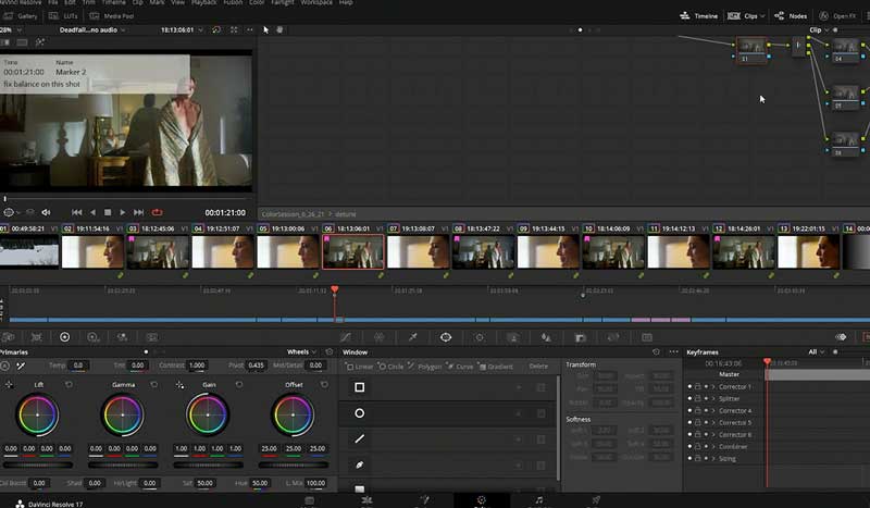 Create Compound Nodes in the Color Grade