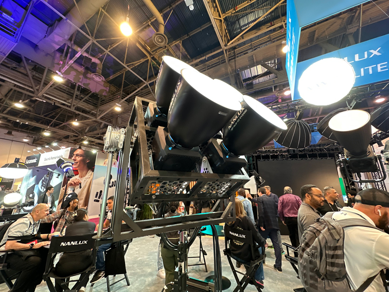 Nanlux 2400 lighting modifiers