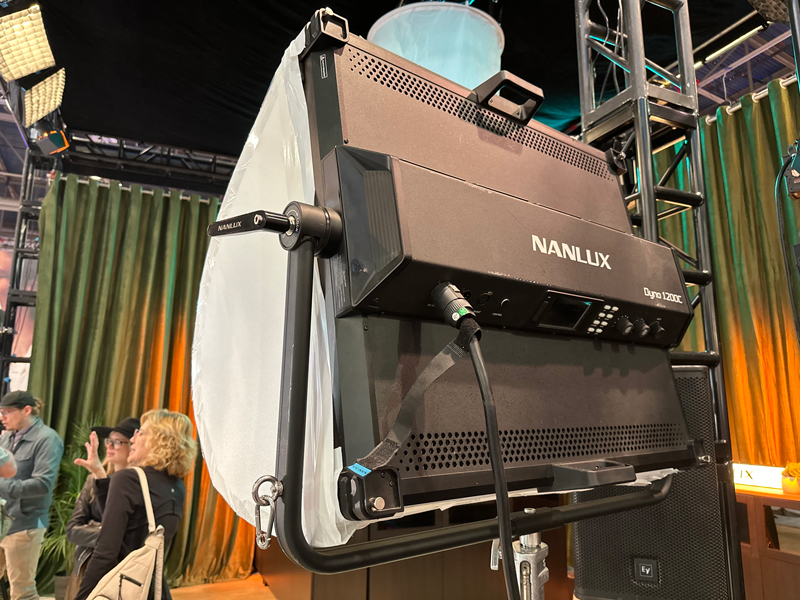 Nanlux Dyno 1200c lighting modifiers