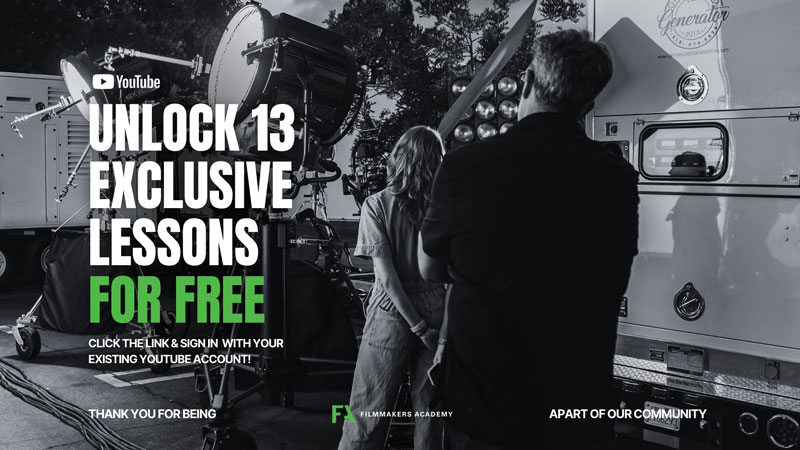 Filmmakers Academy YouTube Subscriber Premium Lesson Leads