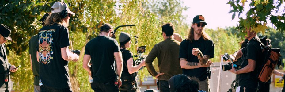 Filmmaking Apparel Banner