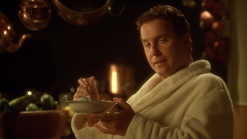 William Petersen as JFK in The Rat Pack Keylight example