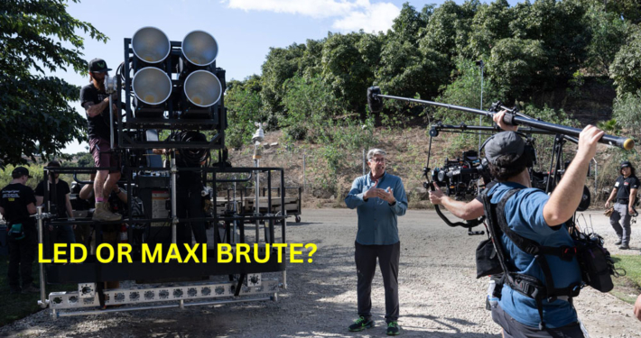 Film Production: Large Night Scenes - LED or Maxi Brute?