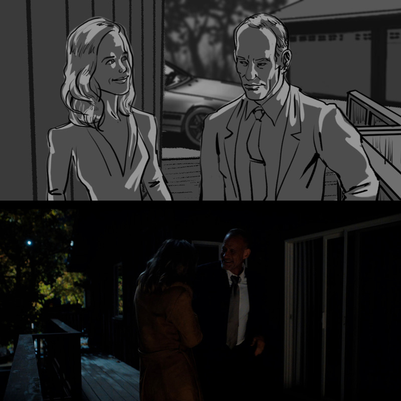 Storyboarding Night Exterior Scene - 4