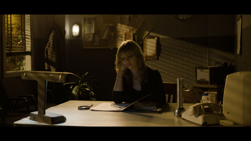 Batten Lights used in detective scene 