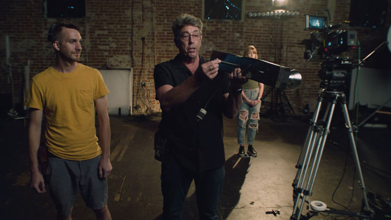 Shane Hurlbut, ASC showcasing his Batten Lights