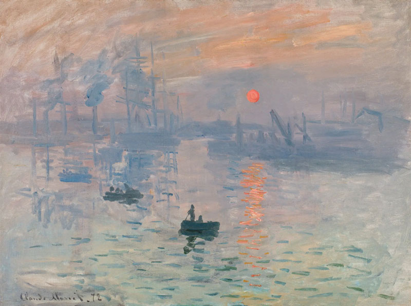 Impression, Sunrise by Claude Monet (1872)