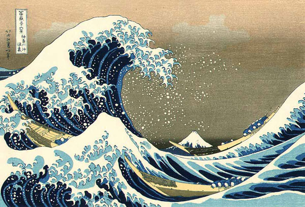 Great Wave off Kanagawa by Katsushika Hokusai (1831)