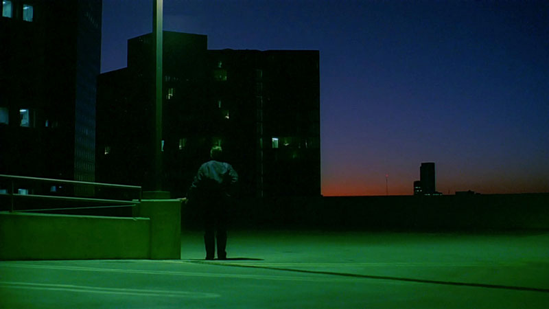 The use of the color blue in Paris, Texas (1984) | Argos Films
