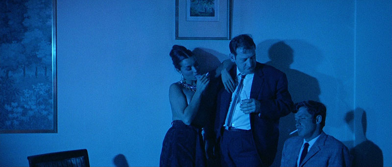The use of the color blue in Pierrot le Fou (1965) | Rome Paris Films