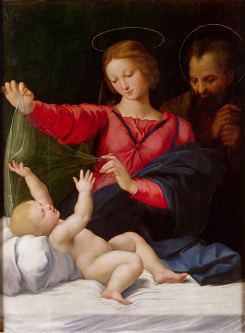 Raphael, So-Called Madonna di Loreto or Chantilly Madonna, c. 1511-12