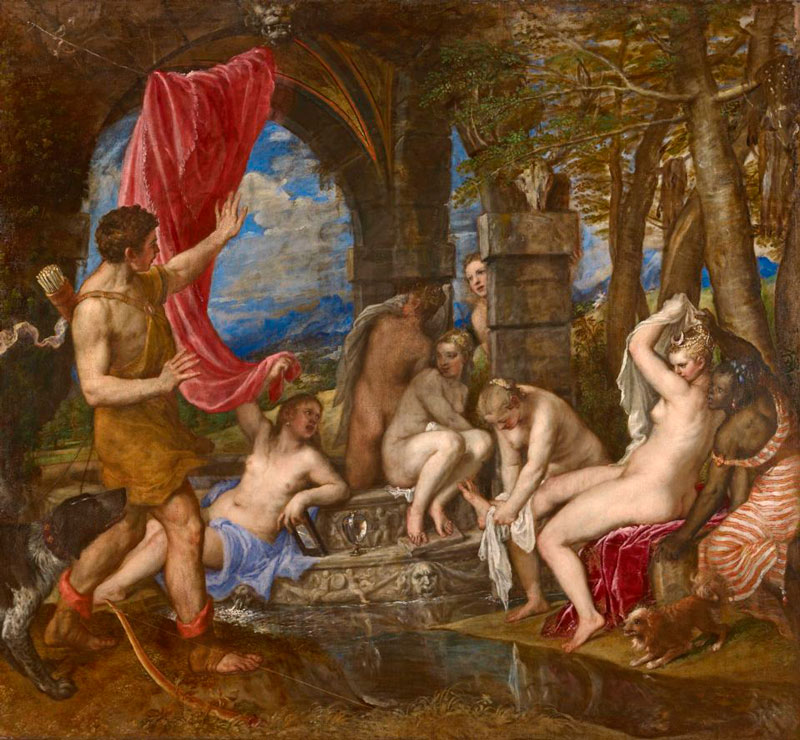Titian, Diana and Actaeon, 1556–59
