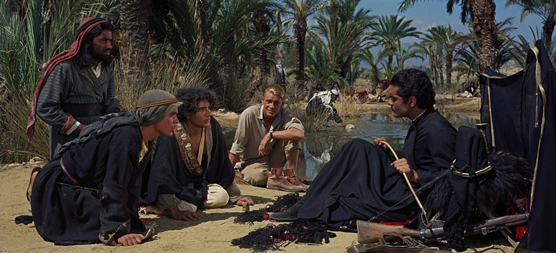 Selective Green Oasis in Larence of Arabia