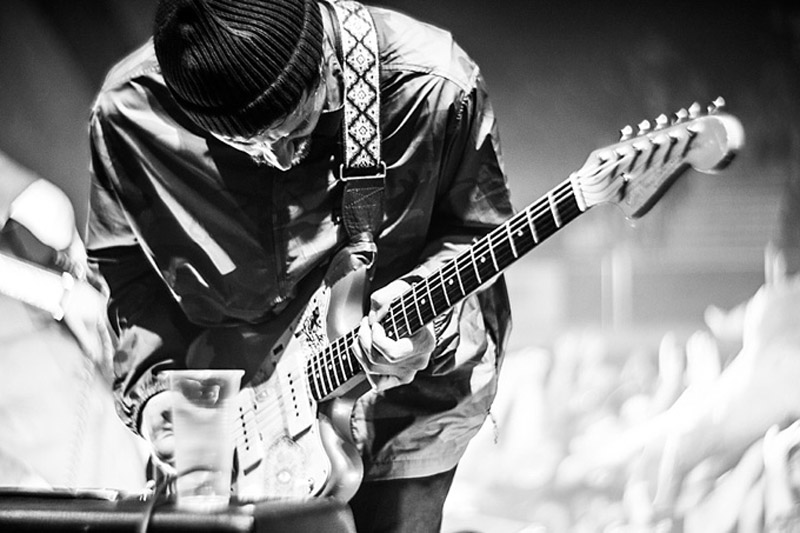 Petzval Lens used for Portugal. The Man concert | Photo by Matthias Hombauer