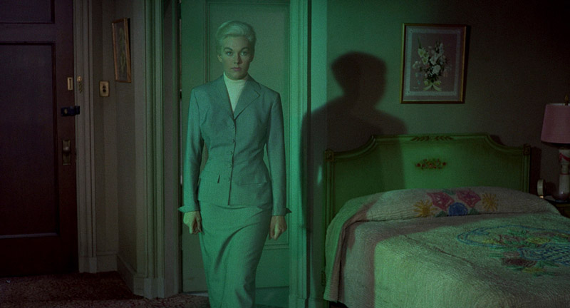 Ghostly Green in Vertigo