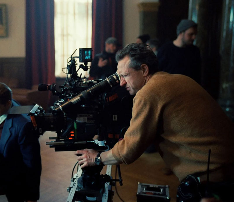 Lol Crawley, BSC on set | Photo by Bence Szemerey