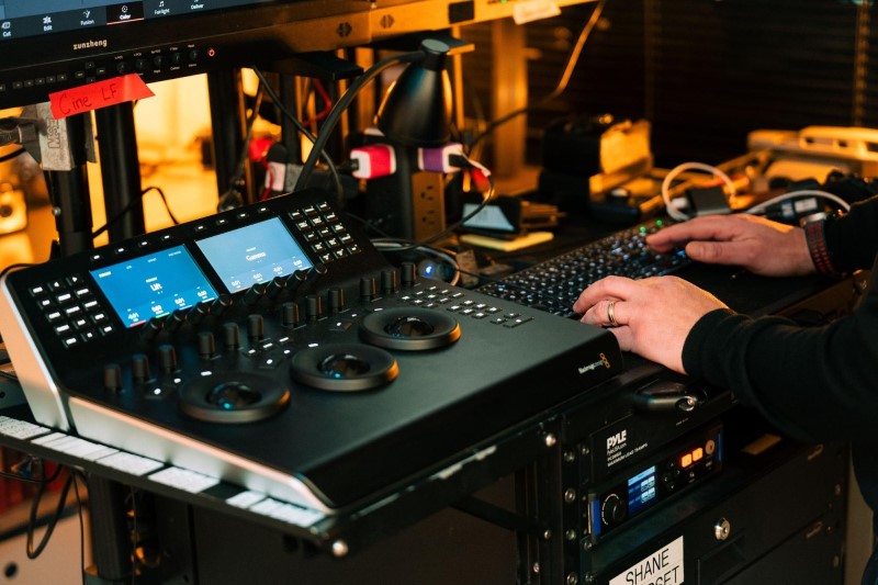 Colorist Dave Cole grading - URSA Cine 12K LF