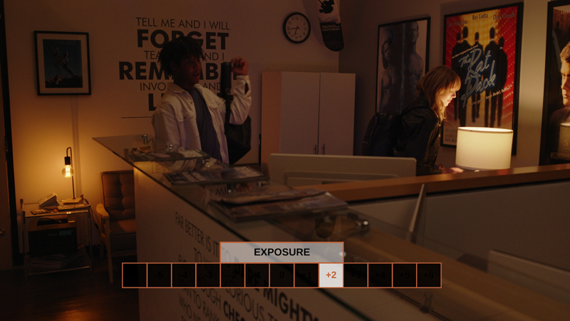 +2 stops exposure with correction on Blackmagic URSA Cine 12K LF Latitude Test - Official Demo