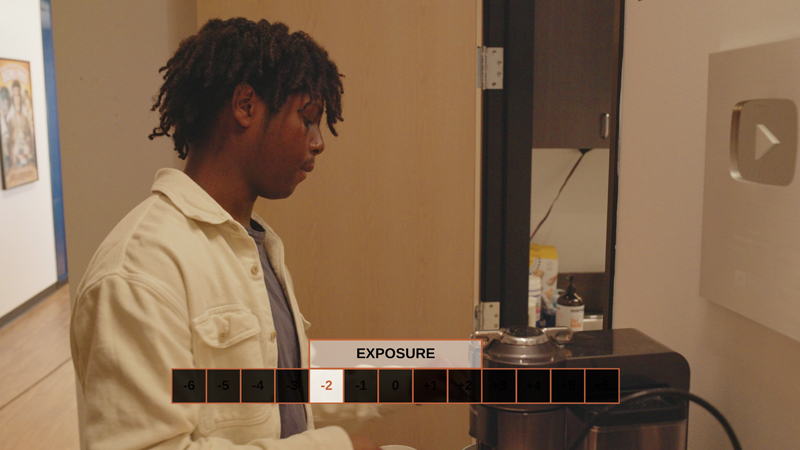 -2 stops exposure pushing exposure up on DaVinci - Blackmagic URSA Cine 12K LF Latitude Test - Official Demo