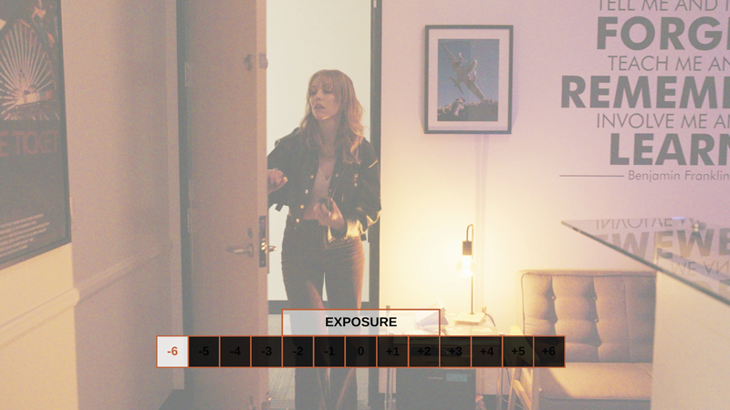 Pushing up exposure of -6 stops on DaVinci Resolve - Blackmagic URSA Cine 12K LF Latitude Test - Official Demo
