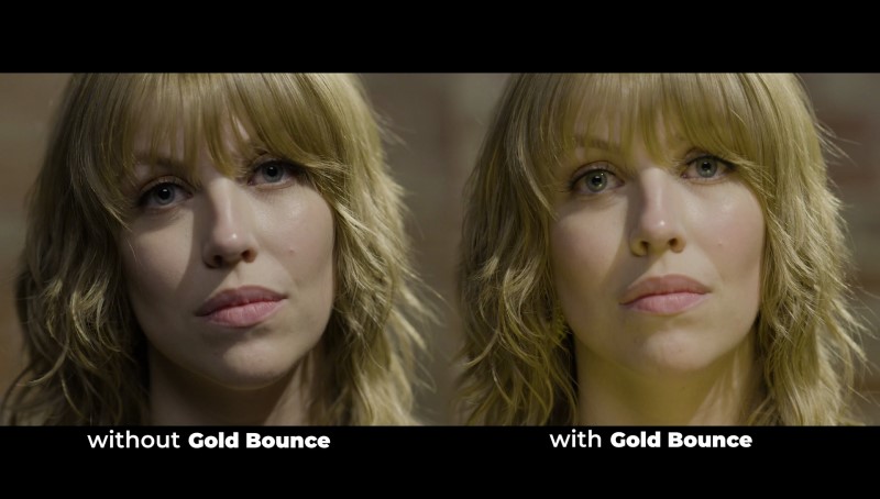 Gold Bounce Comparison - Honeycrate Reflectors