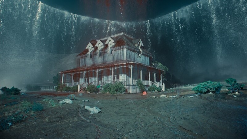 The use of the color cyan in "Nope" directed by Jordan Peele