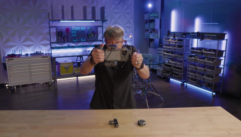 Shane Hurlbut shows iPhone rigged with 'Man Cam' setup