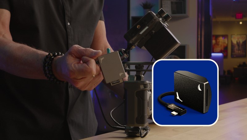 Shane Hurlbut shows Kondor Blue Recording Module for MagSafe iPhone