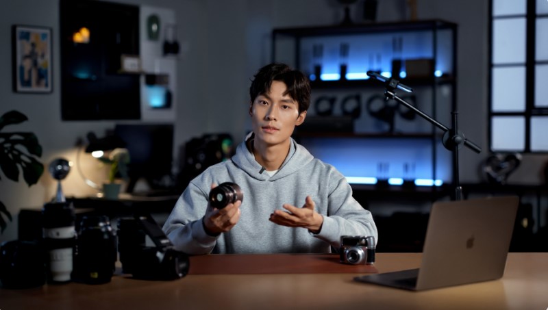 Lavaliere on live stream