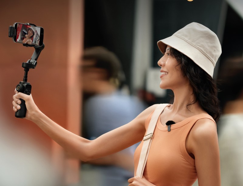 Livestreaming with lavalier