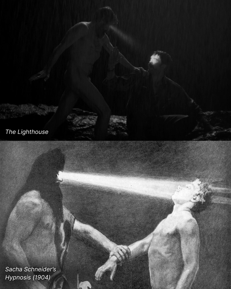 The Lighthouse + Sascha Schneider’s Hypnosis