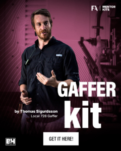 03-FB-FA-Mentor-Kits-Gaffer-1080X1350 Thomas Sigurdsson Gaffer Mentor Kit for Filmmakers Academy. Film Production Equipment Lists.