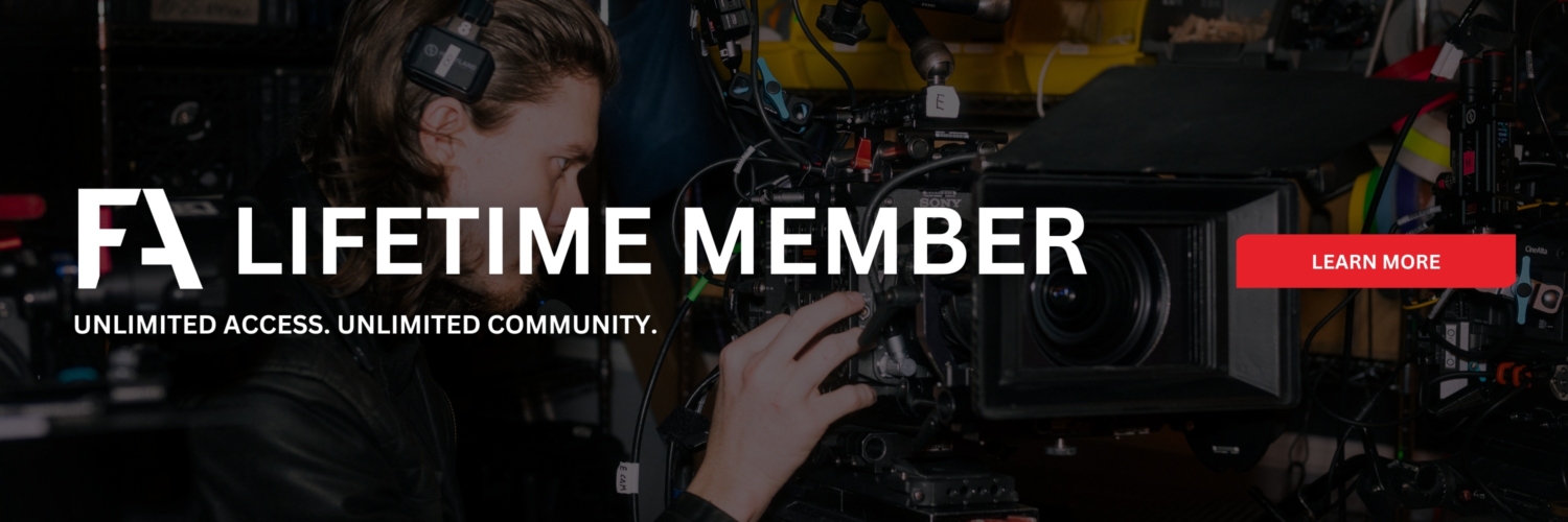 STORE BANNER - BECOME A LIFETIME MEMBER_STORE BANNER Filmmakers Academy Lifetime Member Store Banner