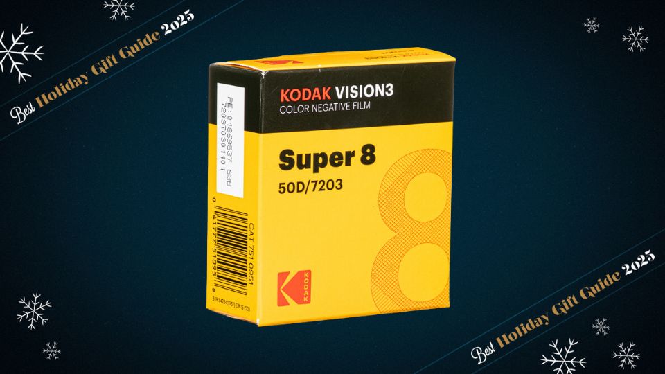 Kodak VISION3 50D Color Negative Film #7203 (Super 8, 50' Roll)
