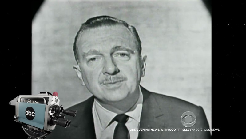 Walter Cronkite - Broadcast film stock
