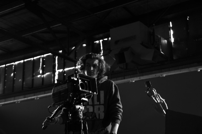 Cinematographer Stefano Ceccarelli shooting on film 