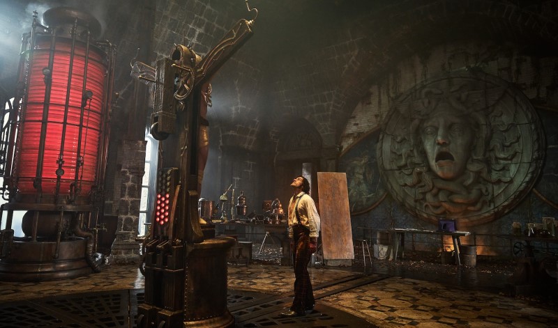 Frankenstein Lab filmed at Pinewood Studios Toronto