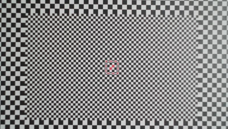 Camera Prep Lens Distortion Grid